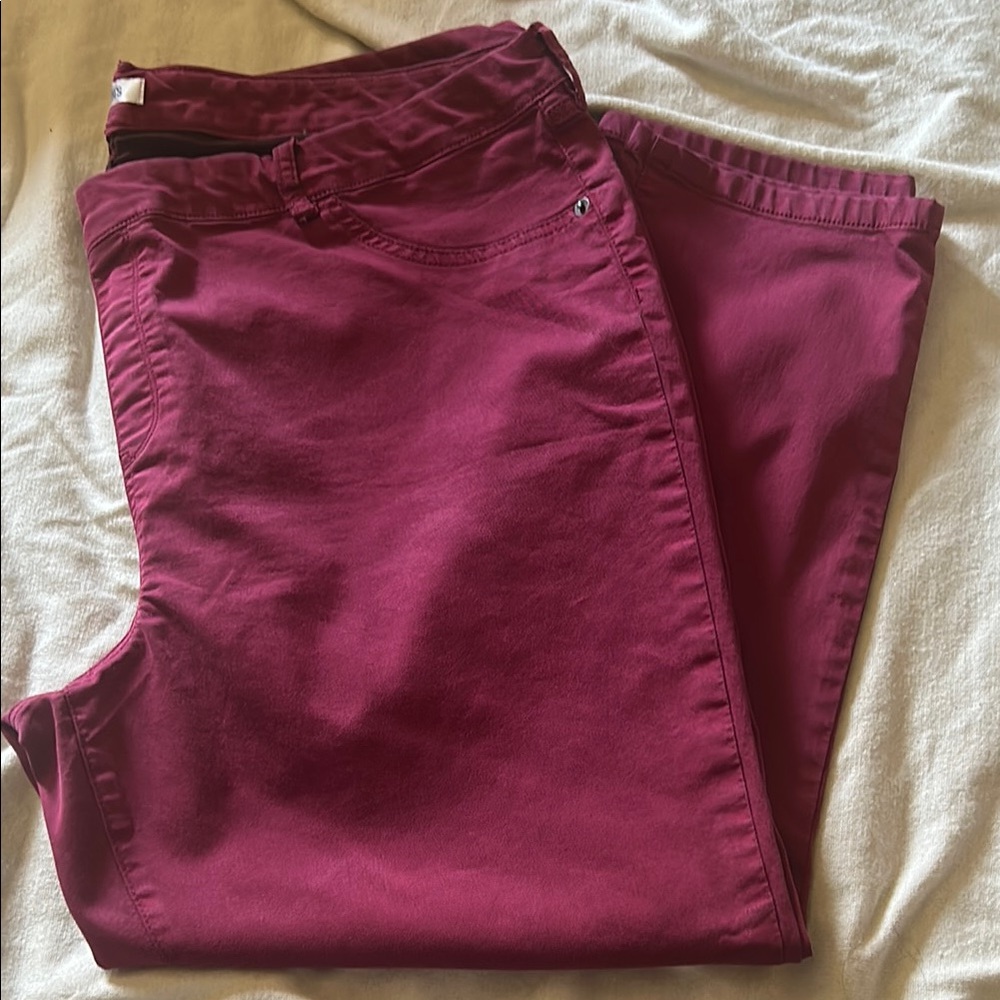 Ricki's Red High Rise Jeans Versatile and Stylish